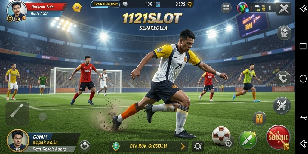 Screenshot gameplay yang spektakuler dari 1121SLOT.
