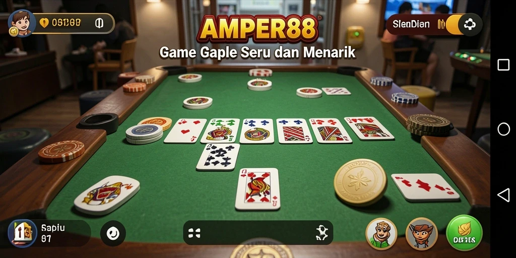 Tampilan gameplay menarik dari AMPER88 yang seru dan kompetitif.