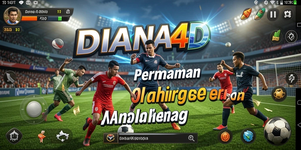 Tampilan gameplay menarik DIANA4D dengan aksi olahraga seru.