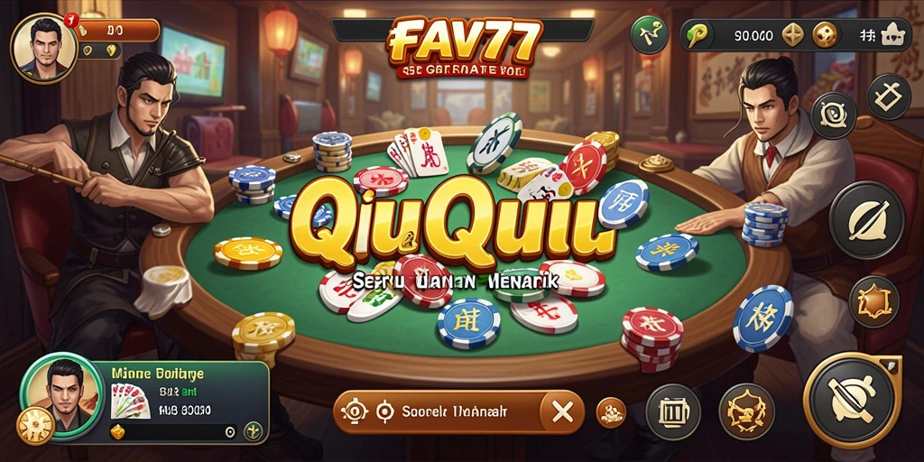 Gameplay seru dan interaktif dari FAV77 QiuQiu.