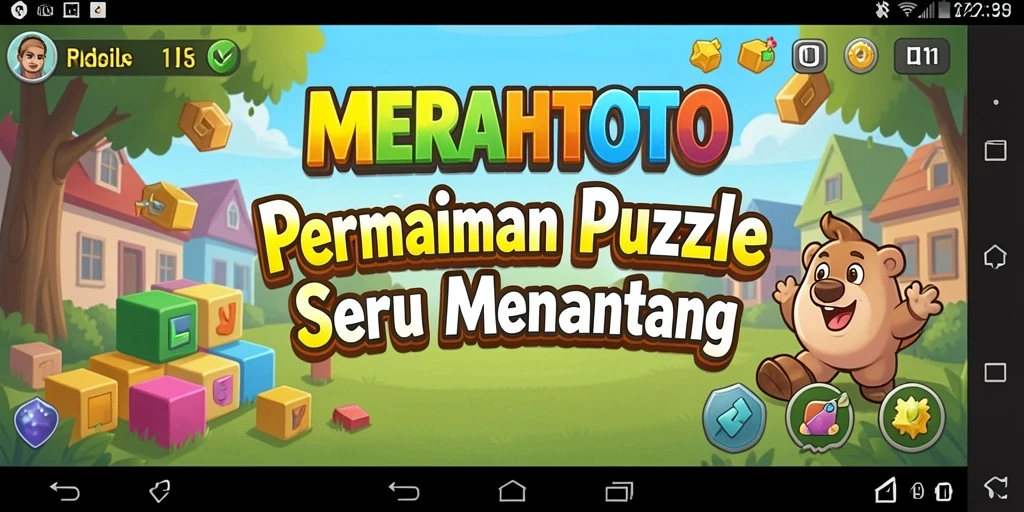 Tampilan gameplay MERAHTOTO yang menarik dan penuh warna.