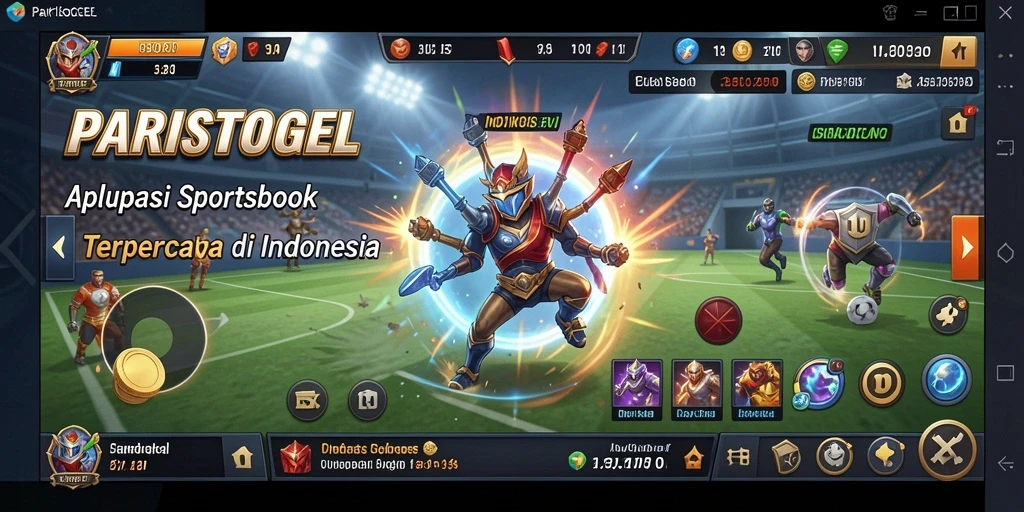 Screenshot gameplay PARISTOGEL yang seru dan interaktif.