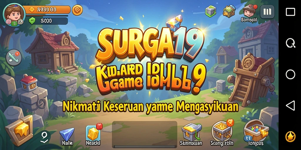 Tampilan gameplay SURGA19 yang mengasyikkan dan penuh warna.